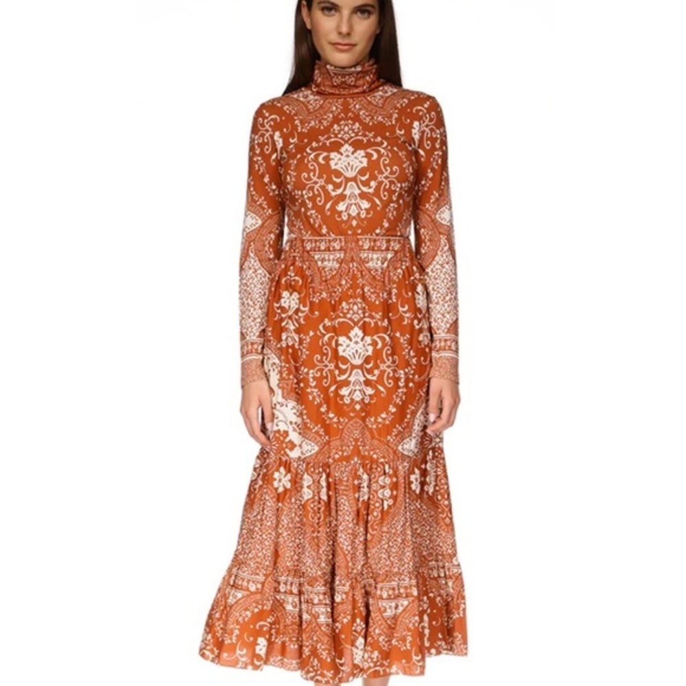 Cara Cara Chase Skirt Picante Scroll Terrace